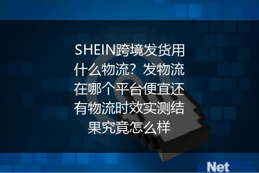 SHEIN跨境发货用什么物流？发物流在哪个平台便宜还有物流时效实测结果究竟怎么样